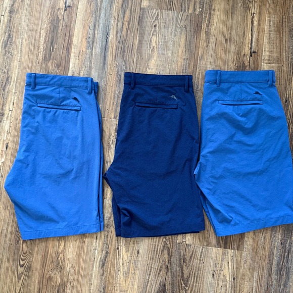 Tommy Bahama Chip Shot Shorts Mens 38 Blue Navy Excellent 3 pairs 10